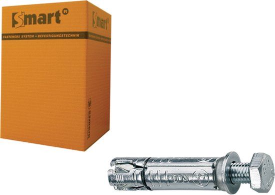 pgb-Europe SMART Keilbout met tapbout M10x15x70 Zn | 25 st