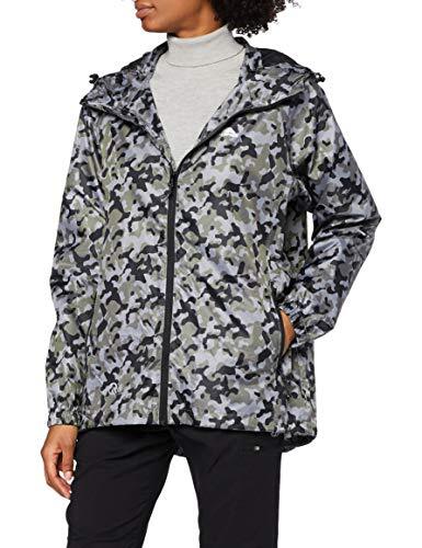 Trespass Unisex compacte oprolbare Qikpac print regenjas