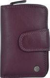 Greenburry Sponsachtig portefeuille leer 8,5 cm - Dames - Staand formaat - bordeaux