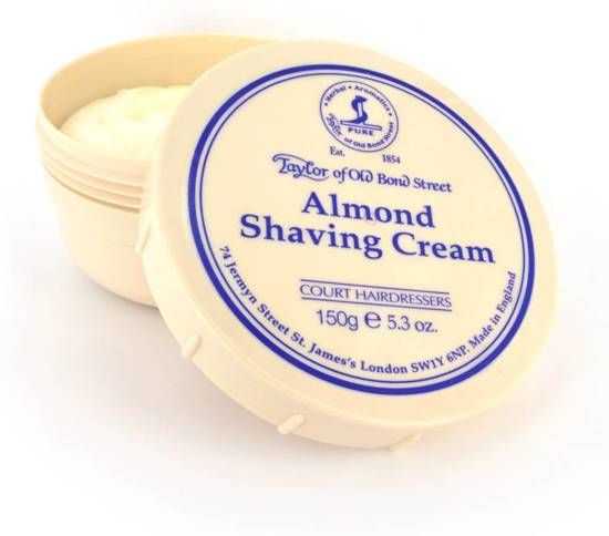 Taylor of Old Bond Street Almond Scheercreme