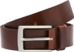 JACK & JONES JACSTOCKHOLM LEATHER BELT NOOS Brown Stone