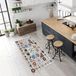 Goodivery Tapis de cuisine 80 x 150 cm Mosaïque