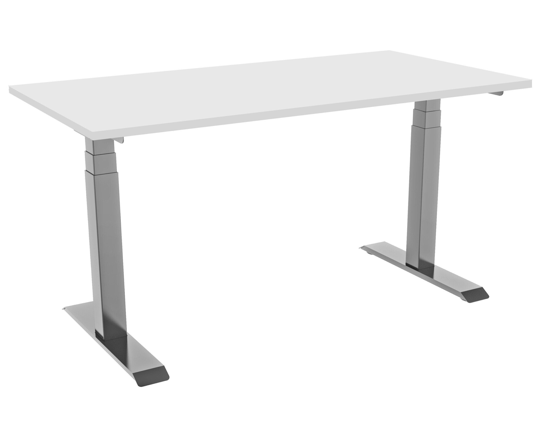 Celexon motorisch hoogteverstelbaar bureau Professional eAdjust-58123 - grijs, incl. bureaublad 175 x 75 cm