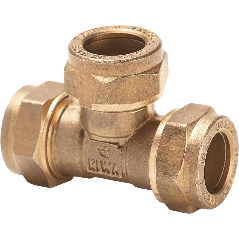 Knel T-stuk 15mm