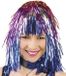 Boland Pruik Lurex - Unisexe - Synthétique - Mi-long - Lisse - Multicolore