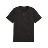 PUMA CLOUDSPUN Embossed T-shirt voor Heren, Zwart, Maat M