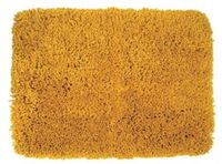 Spirella Badmat – Microvezel Badkamermat met Antislip Onderzijde – Zachte Badmatten met 40 mm Pool – Geel