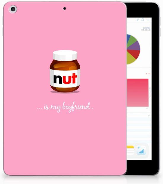 B2Ctelecom Uniek Tablethoesje Nut Boyfriend Geschikt voor Apple iPad 9.7 2018 2017