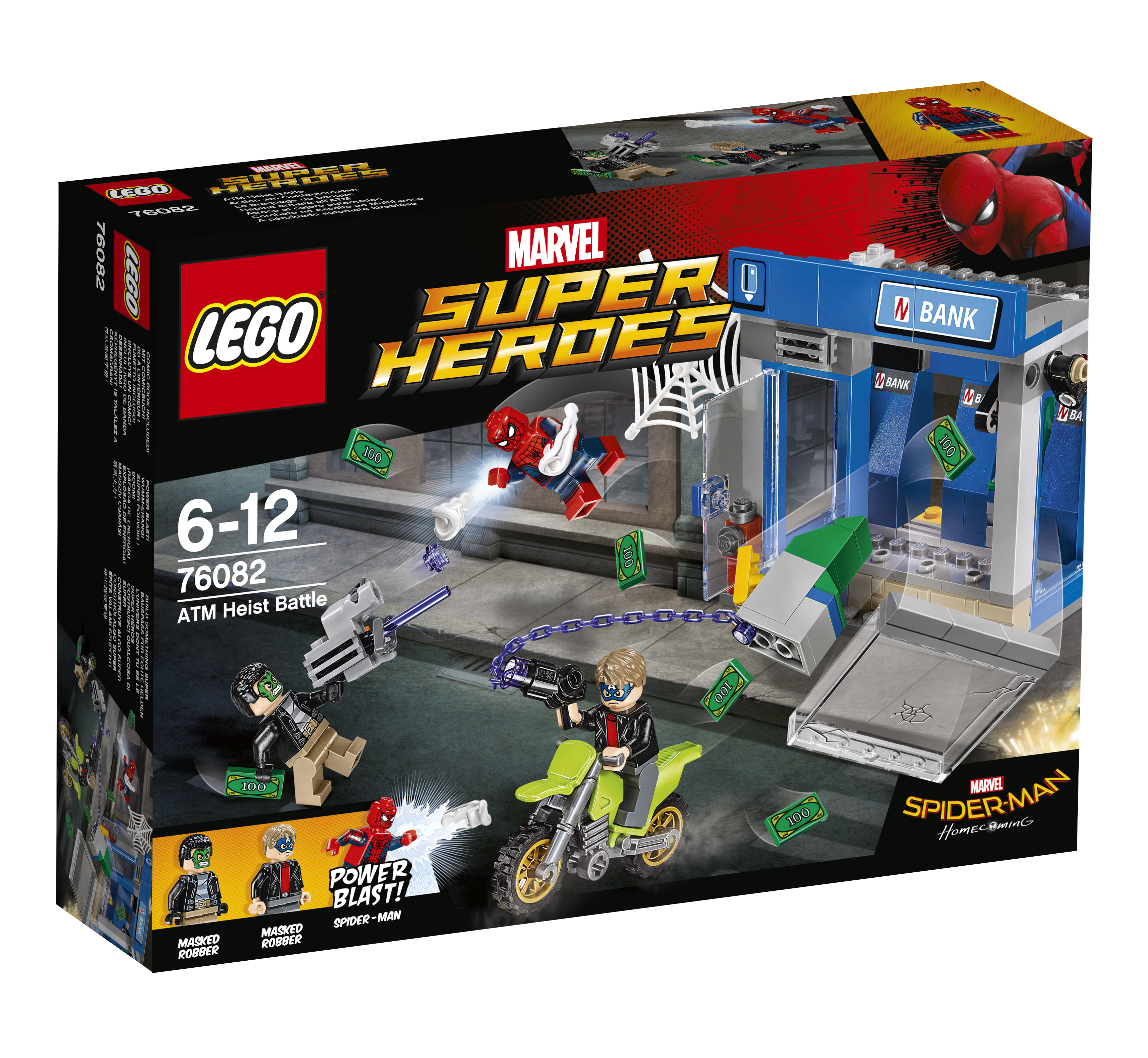 lego Marvel Super Heroes geldautomaat duel 76082