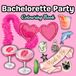 Bachelorette Hen Party Colouring Book: 20+ Elegant and Fun Designs for Hen-Do, Bridal Shower, Bride-to-Be