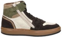 Sub55 Veterschoenen Hoog - Donkerbruin - Maat 31