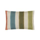 Kussensloop, Designers Guild Mirmande Moss Kussensloop Katoen Perkal Veelkleurig 50 x 75 cm