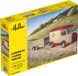 Heller 1/24 Citroën HY + Goods Trailer Modelbouwset