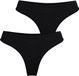 Björn Borg dames Soft Touch string (2-pack) - zwart