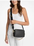 Michael Kors Bryant Crossbodytas Kleine Dames - Leer - Zwart