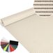 ANRO Tapis de bain crème 130x100cm tapis de douche antidérapant lavable à séchage rapide