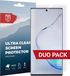 Rosso Screen Protector Ultra Clear Duo Pack Geschikt voor Samsung Galaxy Note 10 Plus | Folie | 2 Stuks