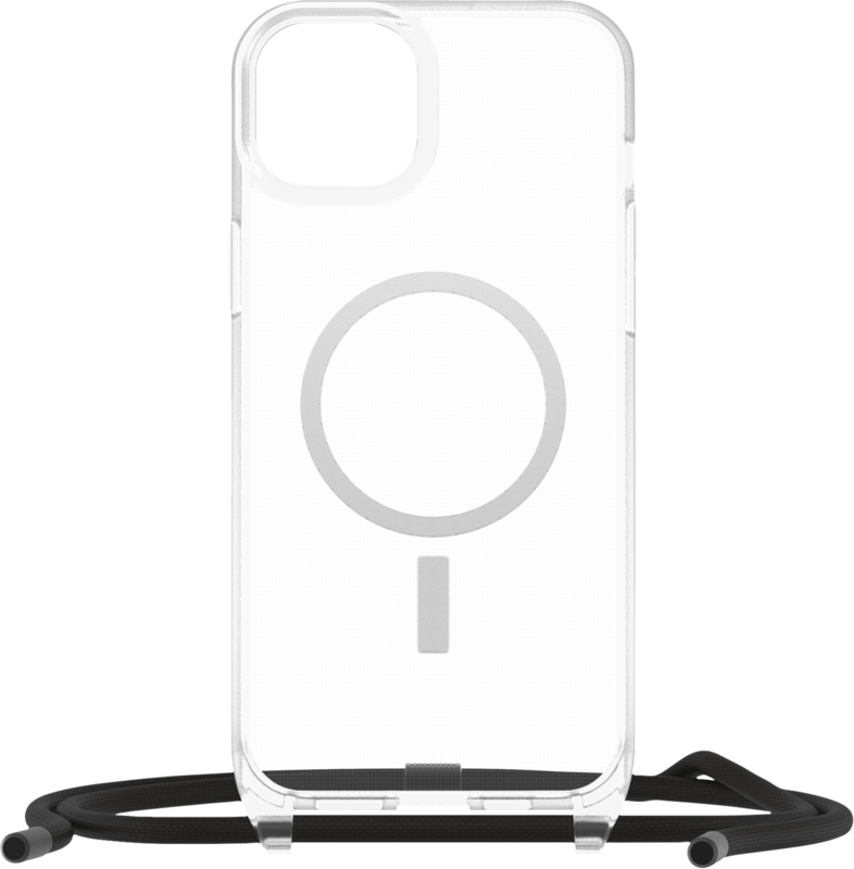 Otterbox React Apple iPhone 15 Plus Back Cover - Transparant Met Koord
