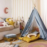 Atmosphera Kids Wapi Kinder tipi - Speeltent - H160 cm - Blauw