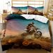 3D dekbedovertrek Motocross Thema 220 x 240 cm