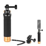 Neewer Drijvende handgreep voor actiecamera met Quick Release Mount Adapter, 1/4" schroefadapter en polsband, onderwater handvat stok accessoires kit compatibel met GoPro Insta360 DJI, GP23