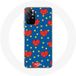 Maniacase Hoesje voor Xiaomi Redmi Note 11s 5G BTS Bangtan Boys BT21 TATA van V Bottom blauw