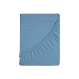 Zer0bed Hoeslaken voor tweepersoonsbed, effen, 100% katoen, maxi-hoek 30 cm, voor tweepersoonsbed, Avio, 180 x 200 cm