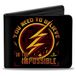 Buckle Down - Bi-Fold Portemonnee - Buckle-down Bifold Portemonnee de Flash Heren