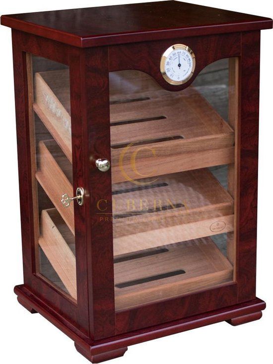 Humidor kabinet Admiral - Bruin - Hout - 1 jaar garantie