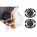 MAXEEZ Support de masque pour casque, universel, pour casque de ski homme et femme, noir