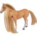 PLAYTIVE Cheval de stylisme / Licorne de stylisme, 19 pièces (brun-blanc)