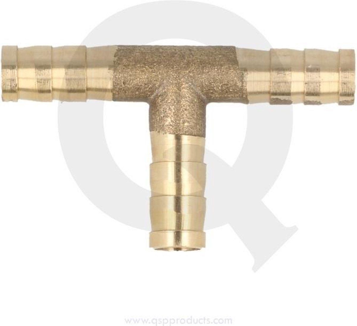 QSP Products Messing T-stuk 12 mm - 7445922626670
