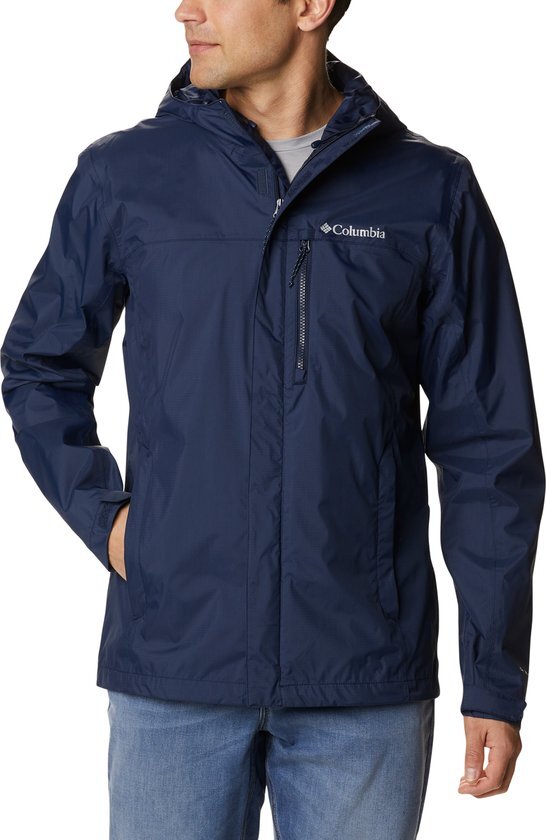 Columbia Pouring Adventure II Jas Heren, collegiate navy