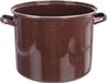 orion group Kookpan Geëmailleerde Bruin BROWN 32 cm, 20 l
