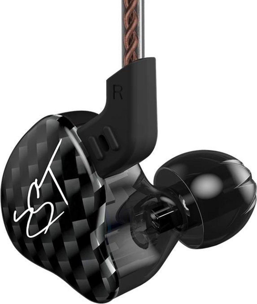 FiiO KZ ZST 1BA+1DD In Ear oordopjes met draad - Monitor - 3,5mm jack - Earphones