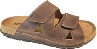 Rohde 5914 72 Slippers Bruin Leer Heren - Bruin - 47