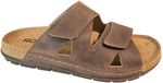 Rohde 5914 72 Slippers Bruin Leer Heren - Bruin - 47
