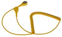 RS PRO Aardingskabel, 10 mm contactdoos drukknop - drukknop volgens EN 61340-5-1