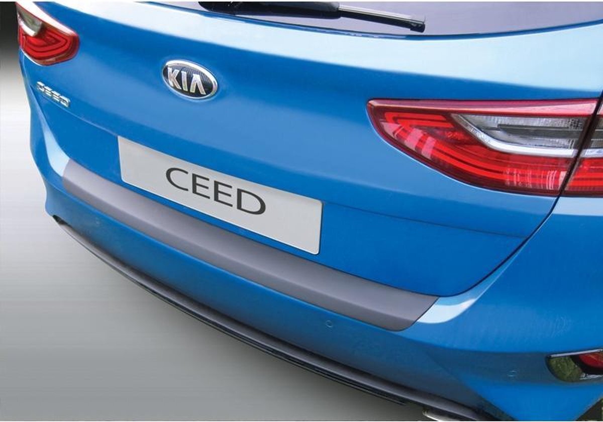 Unbekannt ABS Achterbumper beschermlijst passend voor Kia Cee'd (CD) HB 2018- Zwart