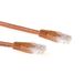ACT IB4401 U/UTP CAT6A Patchkabel Bruin - 1 meter