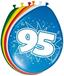 Folat Ballonnen 95 Jaar 30cm 8 stuks
