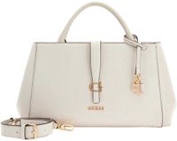 GUESS Carrie Girlfriend Satchel Stone crème Handtas