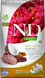 N&D Quinoa hondenvoeding Skin & Coat medium/maxi Kwartel 2,5 kg