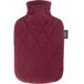Fashy Warmwaterkruik 2,0 l met gewatteerde overtrek, bordeaux