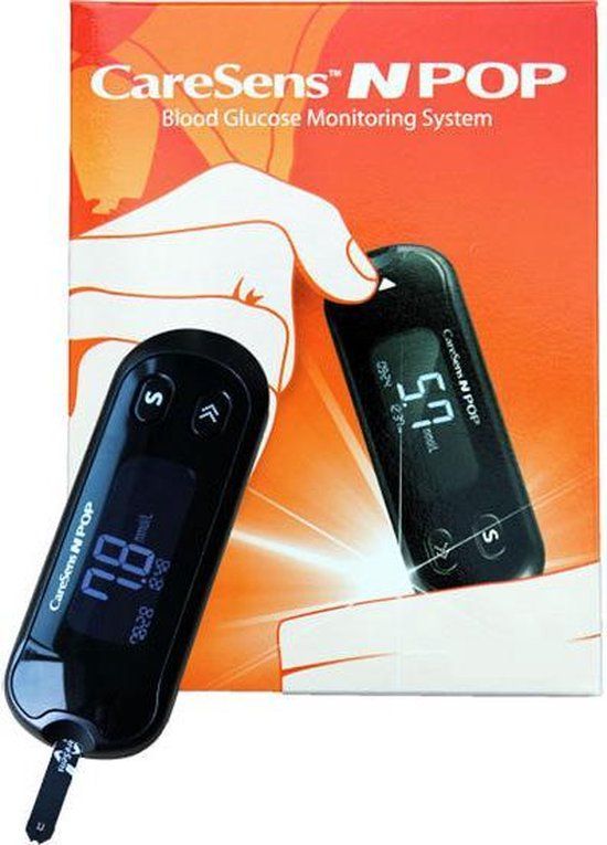 CareSens N Pop bloedsuikermeter - Glucosetest - 8809126644424