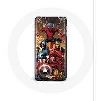 Maniacase Hoesje voor Samsung Galaxy Grand Prime Avengers invaders oude soldaten