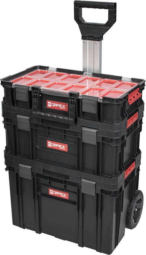 Qbrick System QBRICK Gereedschapswagen System TWO Plus - Zwart - 69x53x39 cm