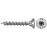 fischer 200 stuks spaanplaatschroef PowerFast II CTF 4,0 x 25 A2 200