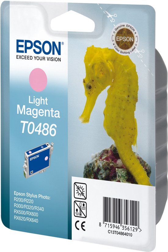 Epson T0486 - Inktcartridge / Licht Magenta