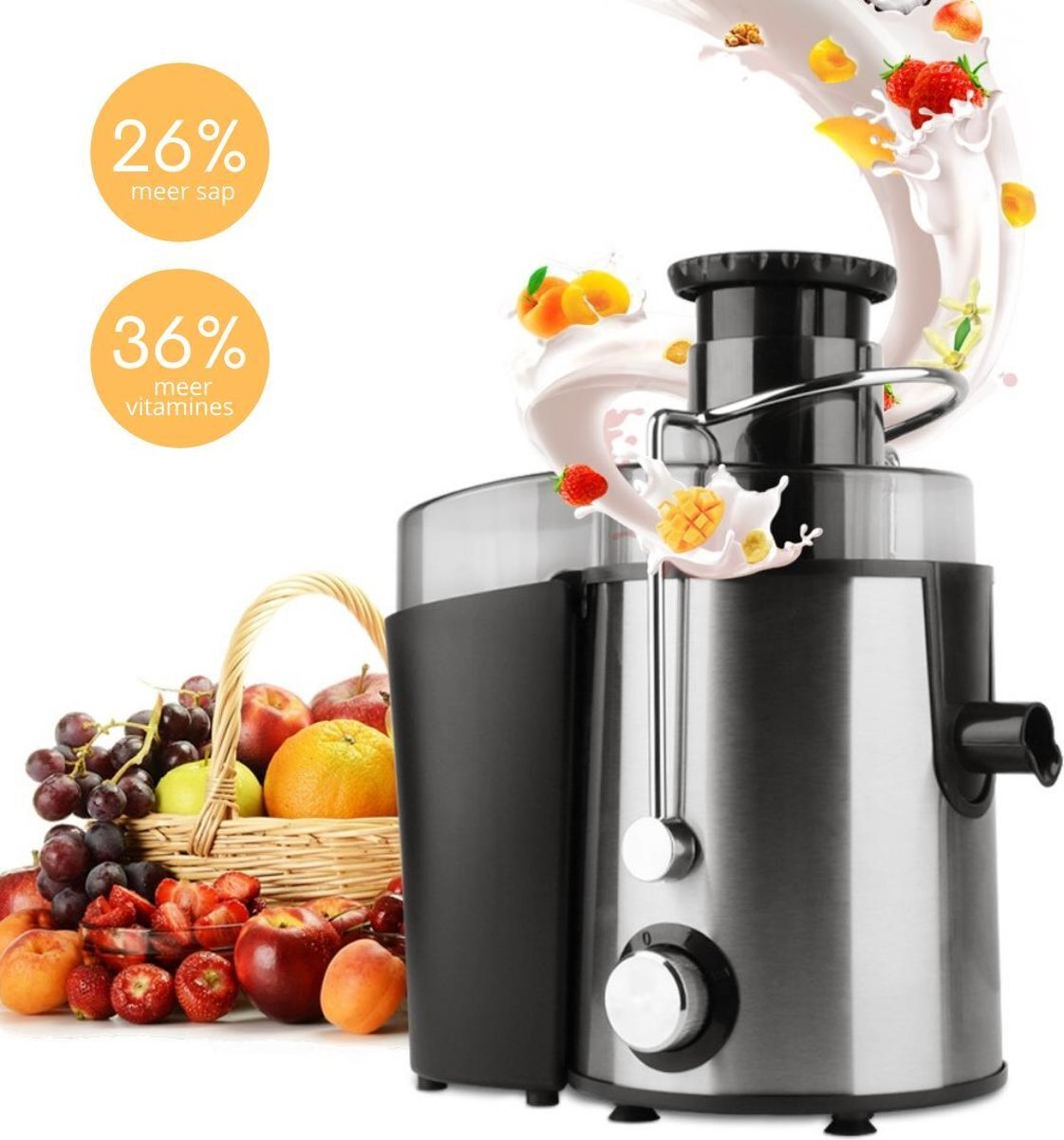 DKProducts Slowjuicer Slowjuicer Verse fruit/groente sapjes